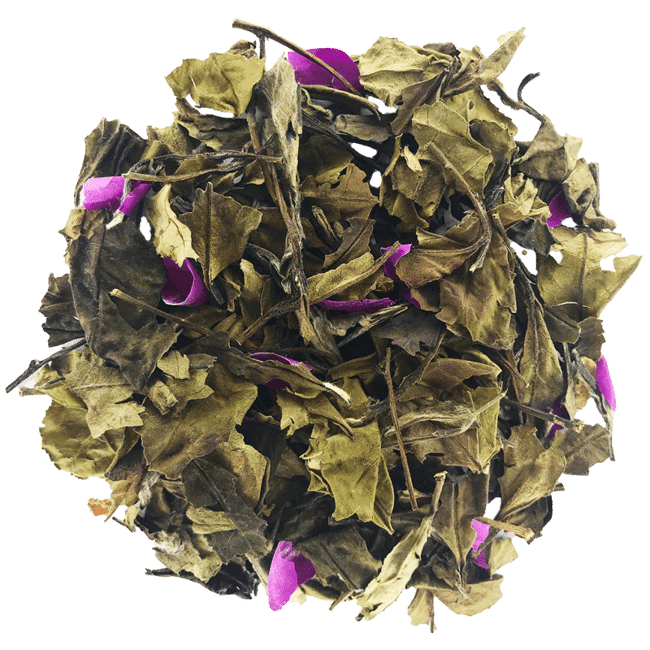 Secondo immagine del prodotto Tè Bianco Bio sfuso - Secret de Fleurs Chine - 500g by Origines Tea&Coffee