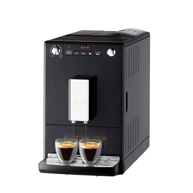 Melitta Purista® F230-002 Pure Black - machine à café garantie 3 ans