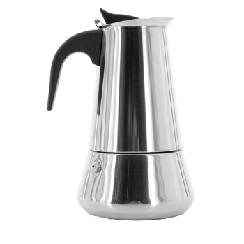 GNALI & ZANI Express Cafetiere Italienne A Induction 4 Tasses Acier - 