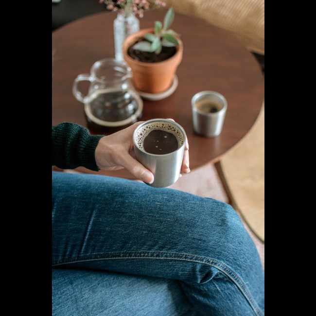 Tasse à café Gravée.