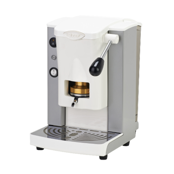 FABER Macchina da Caffè a cialde - Piccola Slot Pure White Grigio 1,5 l - compatibile ESE (44mm)