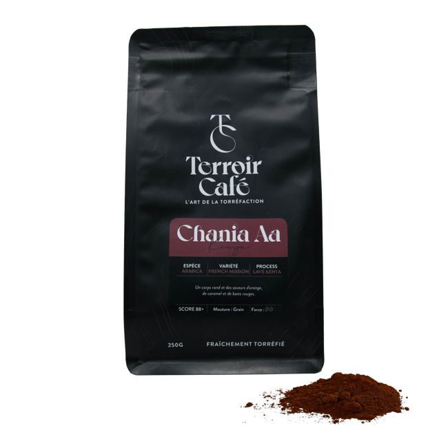 Terroir Cafe Terroir Cafe Kenya Chania Aa 1Kg Moulu Aeropress - 1 Kg by Terroir Cafe