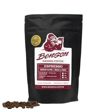 Kaffeebohnen - Benson Blend, Espresso - 500g - Bohnen Beutel 500 g