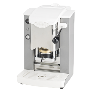 FABER Kaffeepadmaschine - Slot Inox White Grey 1,3 l - ESE (44mm) kompatibel