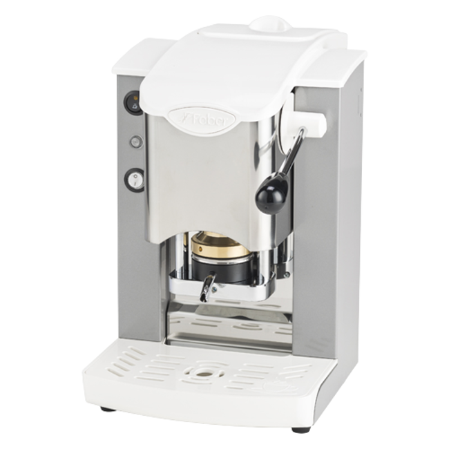 FABER Kaffeepadmaschine - Slot Inox White Grey 1,3 l by Faber