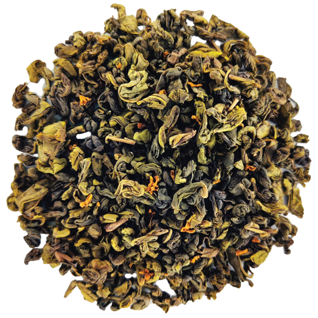 Secondo immagine del prodotto Té Verde Bio in busta - Vanille Trésor des Mayas Corée du Sud - 100g by Origines Tea&Coffee