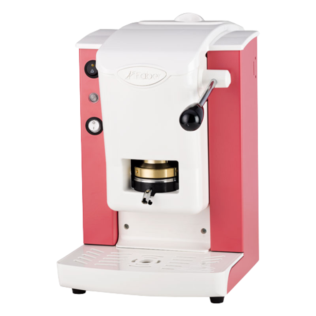 FABER Kaffeepadmaschine - Slot Plast White Koralle 1,3 l by Faber