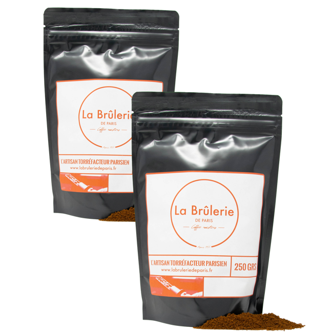 La Brûlerie de Paris Café moulu - Republique Dominicaine Espresso- 250 G by La Brûlerie de Paris