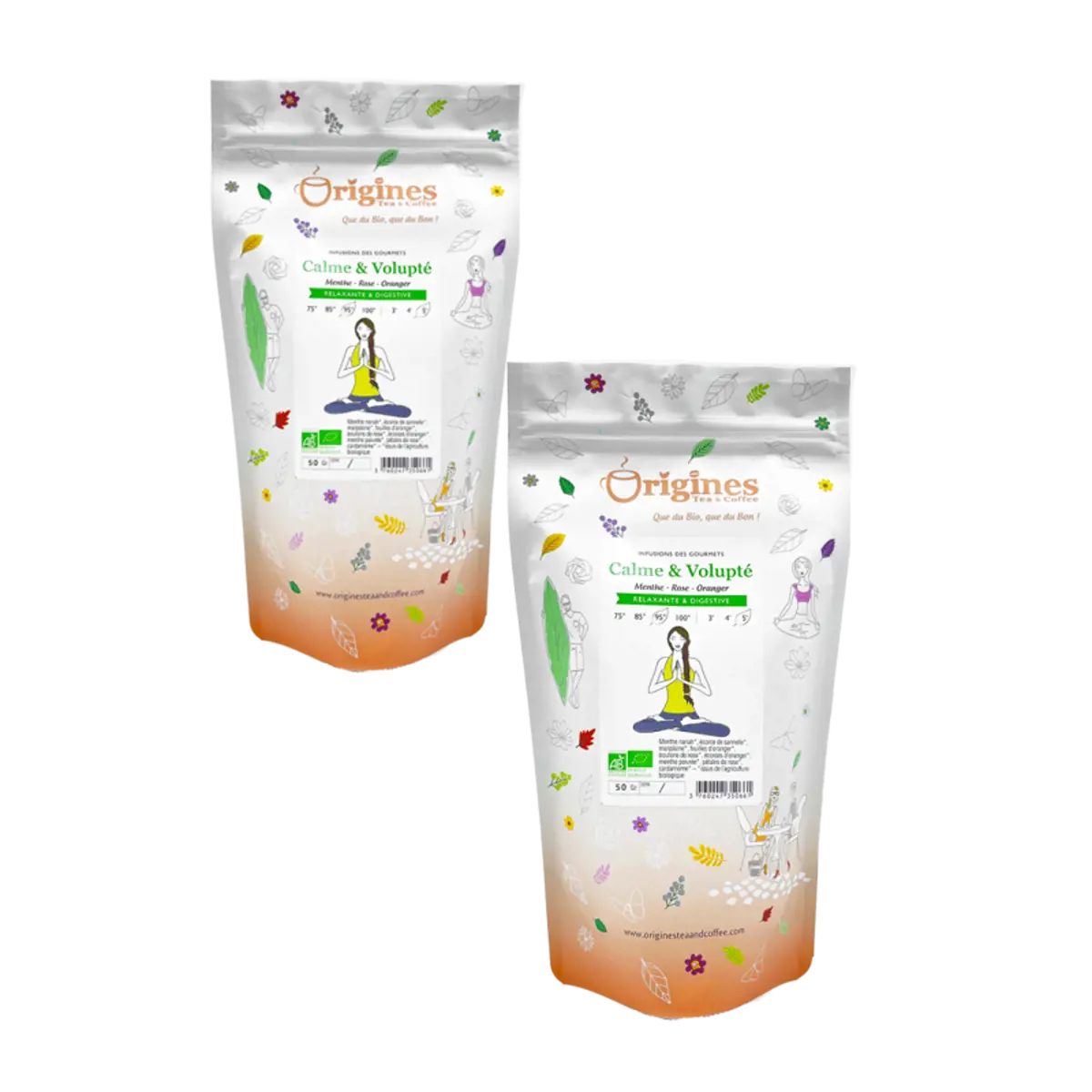 Lose Infusion Bio Calme et Volupté - 800g by Origines Tea&Coffee