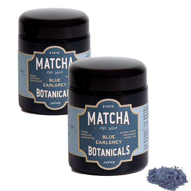 Blue Matcha Earl Grey 100 g by Matcha Botanicals