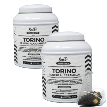 Torino - Pack 2 × Bustine di te 30 g