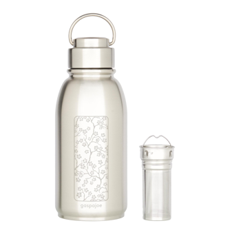 Thermos thé & café 500ml, Bouteille isotherme, vert, Gourde de voyage:  DeeWee