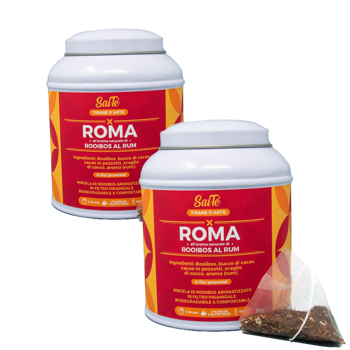 Roma - Pack 2 × Bustine di te 30 g