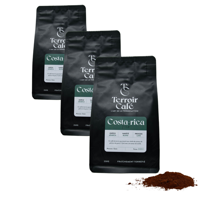 Terroir Cafe Terroir Cafe Costa Rica Tico 250G Moulu Moka - 250 G by Terroir Cafe