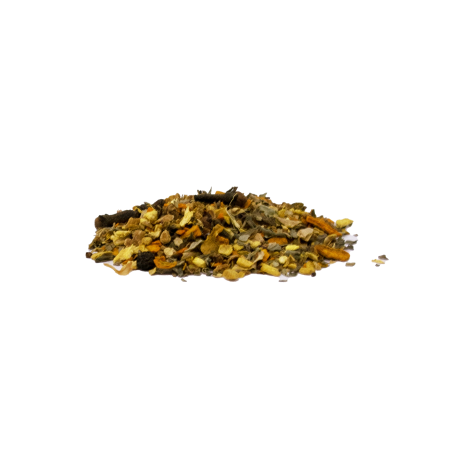 Dritter Produktbild Kräutertee Kapha im Beutel - Der heilige Überfluss - 70g by Gingerly