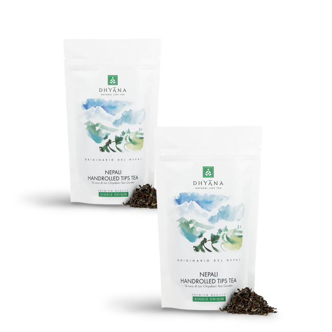 Nepali Handrolled Tips Tea 50 g by Dhyana