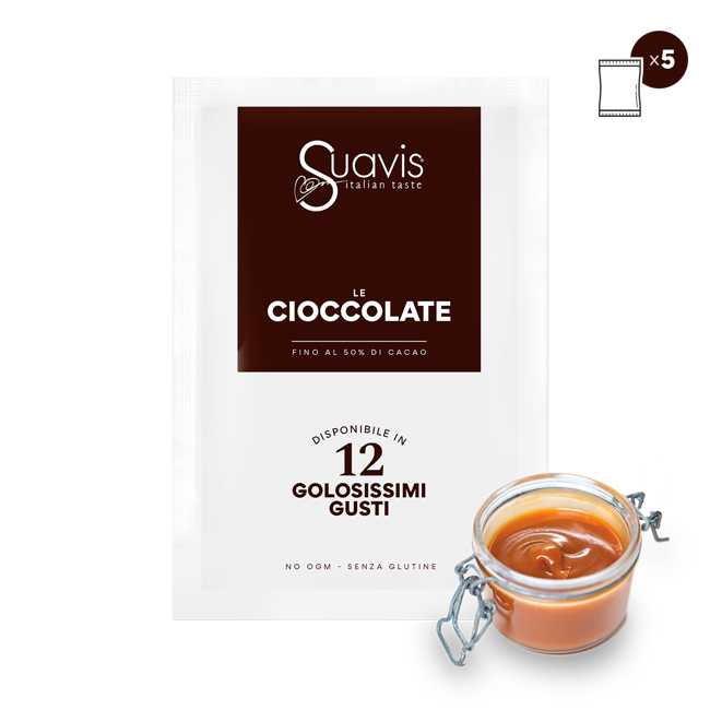Deuxième image du produit Suavis Chocolat Chaud Caramel Mou Boites 160 G by Suavis