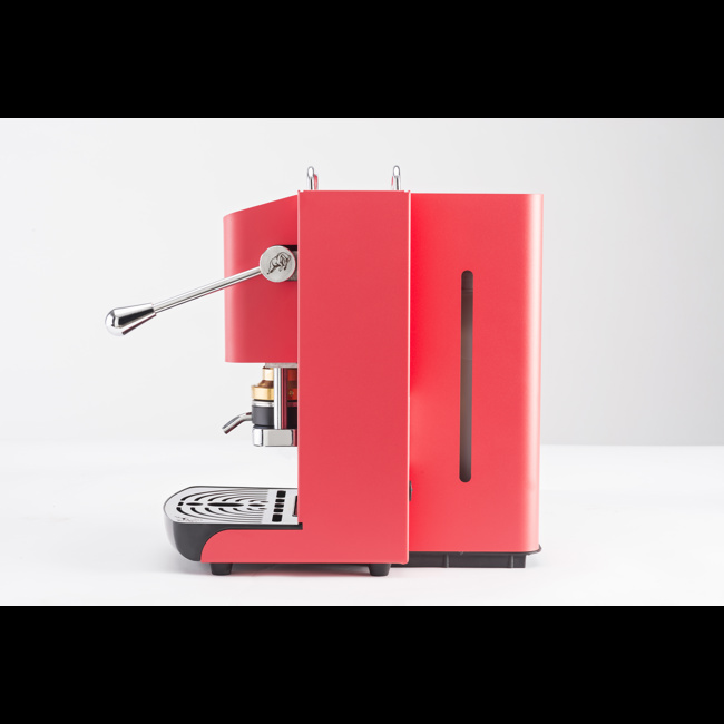 Zweiter Produktbild FABER Kaffeepadmaschine - Pro Deluxe Coral Pink verchromt Zodiac 1,3 l by Faber