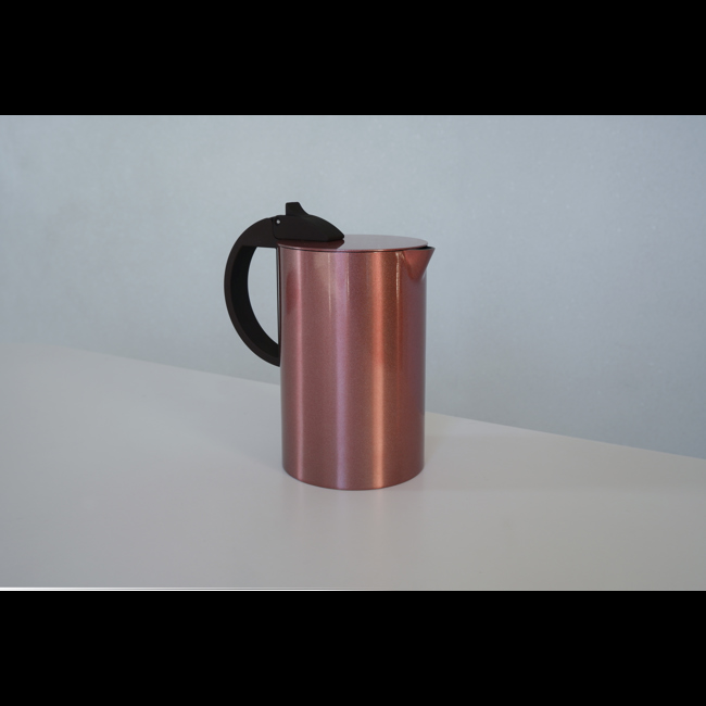 Secondo immagine del prodotto Chicca Brocca per latte o té - 500 ml Oro rosa by GNALI & ZANI