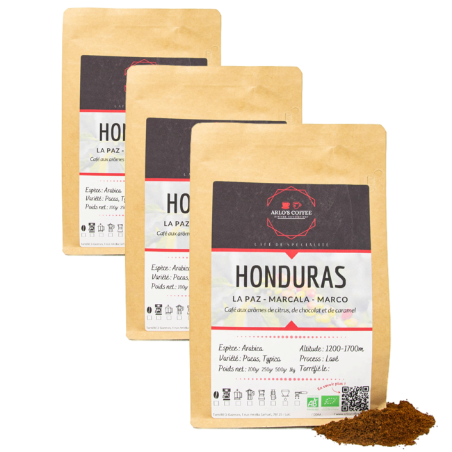 Arlo's Coffee - Honduras Moulu Filtre- 250 G by ARLO'S COFFEE