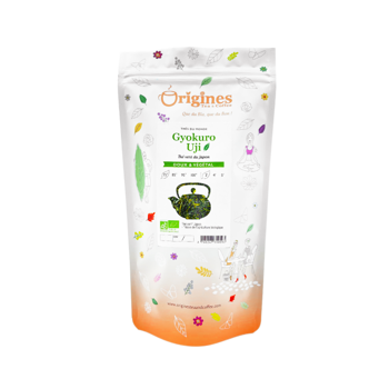 Origines Tea&Coffee The Vert Bio En Vrac Gyokuro Uji Japon 1Kg Fleur De The 1 Kg - Pochette 1 kg