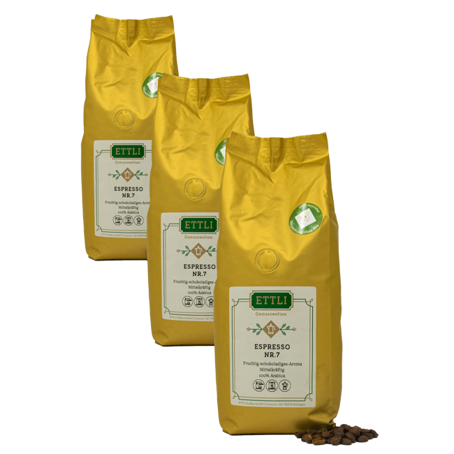 Ettli Kaffee Café En Grain - Espresso N°7 - 500G by ETTLI Kaffee