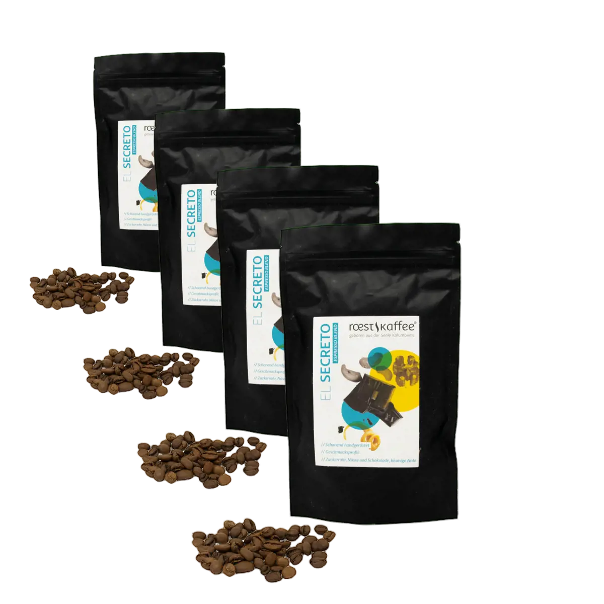 Cafe En Grain Roestkaffee El Secreto Espresso Blend 500 G by Roestkaffee