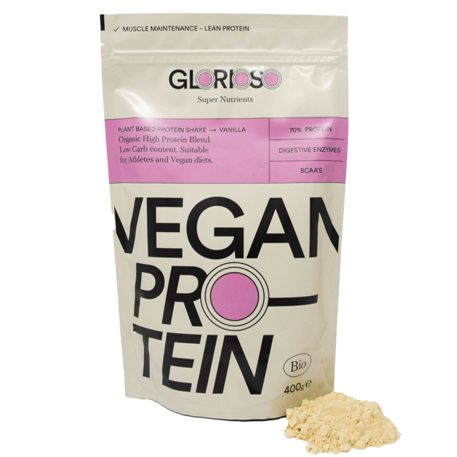 Glorioso Super Nutrients Vegan Protein Vanille - 400 G by Glorioso Super Nutrients