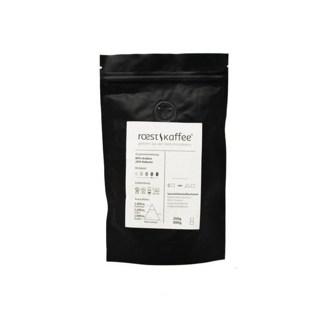 Deuxième image du produit Roestkaffee El Secreto Espresso Blend Moulu Espresso- 1 Kg by Roestkaffee