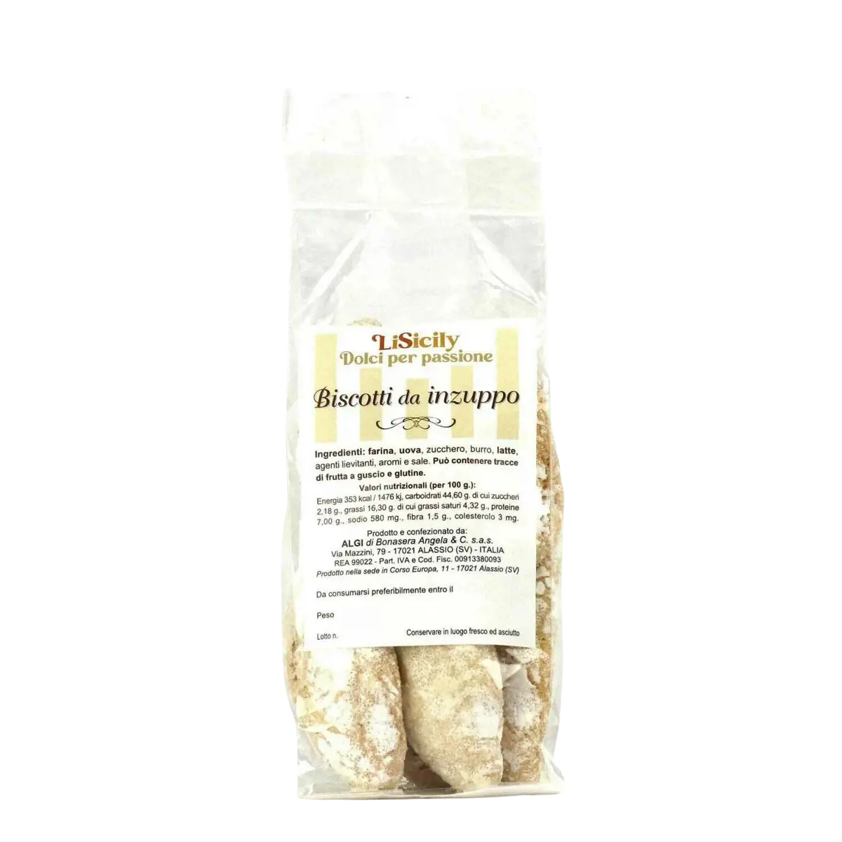 LiSicilyBiscuits A La Cuillere 1 Kg - 1 Kg by LiSicily