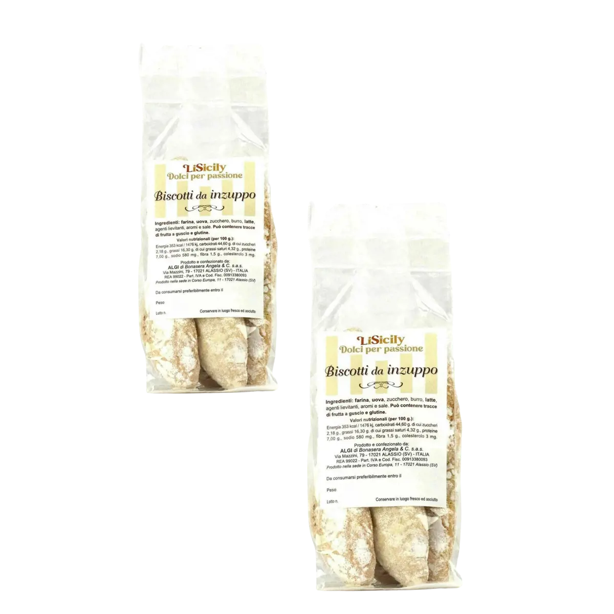 Biscotti da Inzuppo 1 kg by LiSicily