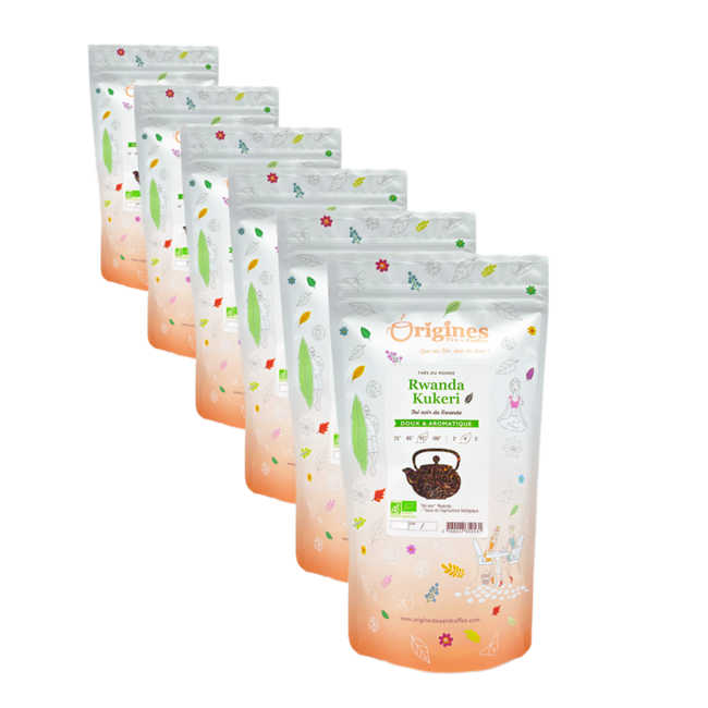 Schwarztee Bio im Beutel - Rwanda Kukeri  Rwanda - 100g by Origines Tea&Coffee