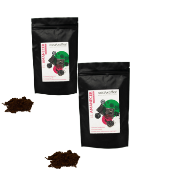 Roestkaffee El Amanecer Espresso Blend Moulu Espresso- 1 Kg - Pack 2 × Moulu Espresso Pochette 1 kg