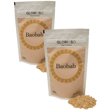 Glorioso Super Nutrients Baobab - 125 G - Pack 2 × Pochette 125 g