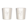 Gaspajoe Set De 2 Tasses Arty 2X180Ml Inox Double Paroi Gravure Colibri Bananier by Gaspajoe