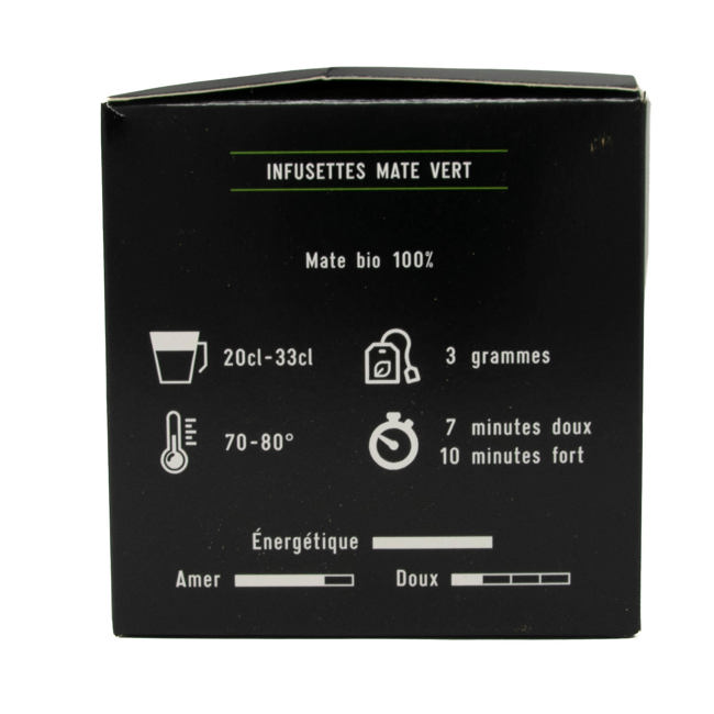 Deuxième image du produit Biomaté Mate Vert X30 Infusettes Infusette 45 G by Biomaté