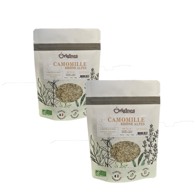 Origines Tea&Coffee Infusion Bio Camomille Vrac 500G Fleur De The 500 G by Origines Tea&Coffee