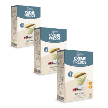 Crema Fredda - Pistacchio - Pack 3 × Scatola di cartone 160 g