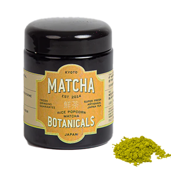 Matcha Botanicals Rice Popcorn Matcha 100 G - Bouteille en verre 100 g