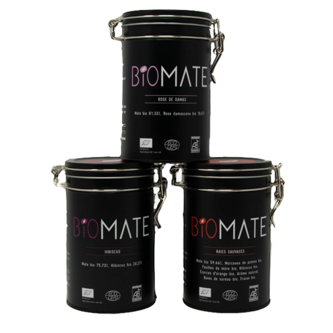 Rotes Entdeckerset - Metall-Box by Biomaté