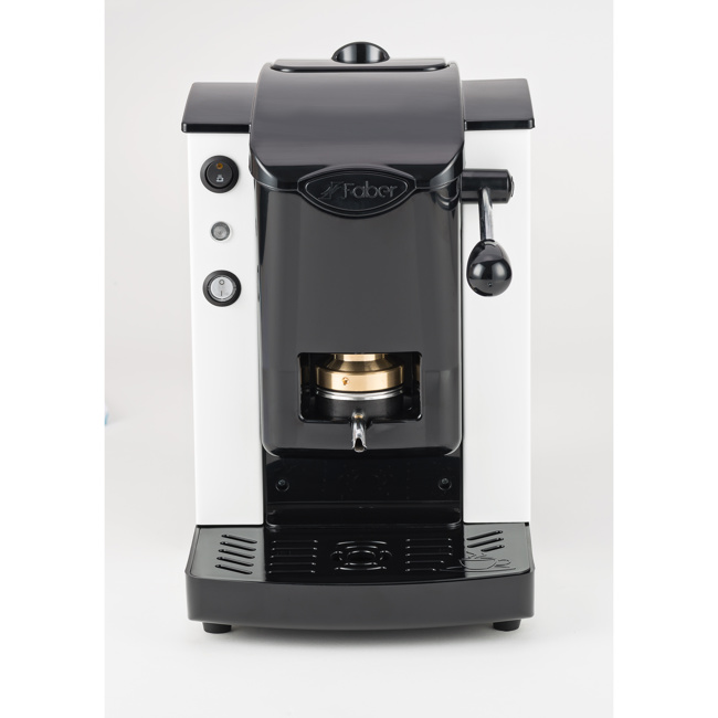 Zweiter Produktbild FABER Kaffeepadmaschine - Slot Plast Schwarz White 1,3 l by Faber