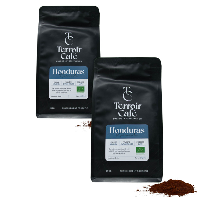 Gemahlener Kaffee - Honduras Bio, Maracala 1kg by Terroir Cafe