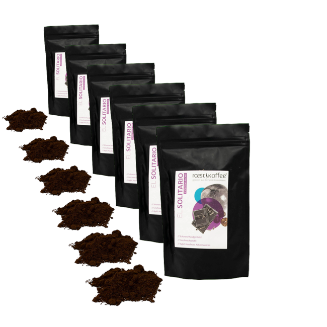 Roestkaffee El Solitario Espresso Moulu Espresso- 250 G by Roestkaffee