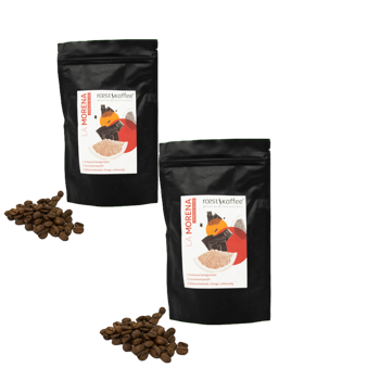 La Morena - Espresso Blend - Pack 2 × Bohnen Beutel 250 g