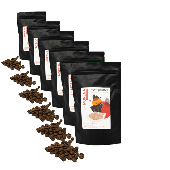 Cafe En Grain Roestkaffee La Morena Espresso Blend 250 G by Roestkaffee