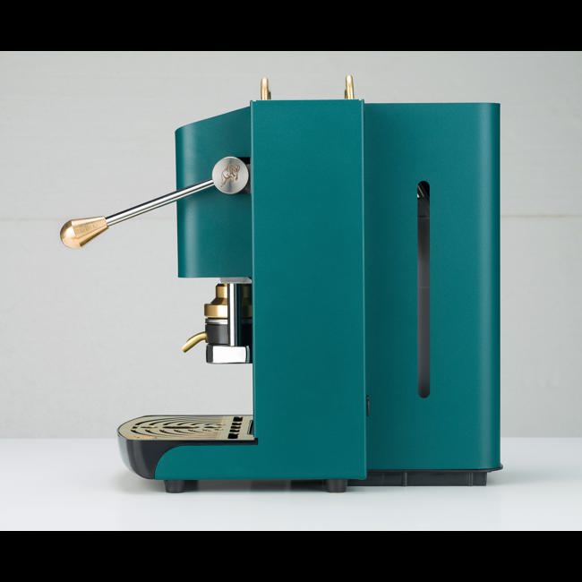 Zweiter Produktbild FABER Kaffeepadmaschine - Pro Deluxe British Green Zodiac, Messing 1,3 l by Faber