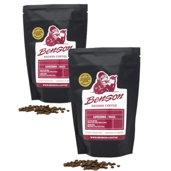 Caffè in grani - Capricornio, Espresso - 500g - Pack 2 × Chicchi Bustina 500 g