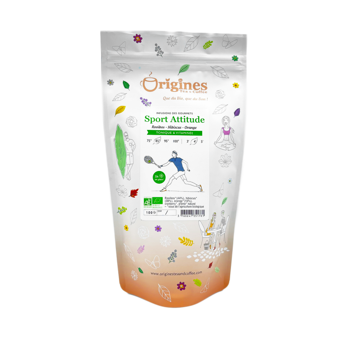 Origines Tea&Coffee Sport Attitude En Vrac 1Kg Fleur De The 1 Kg - Pochette 1 kg