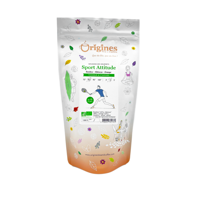 Origines Tea&Coffee Sport Attitude En Vrac 1Kg Fleur De The 1 Kg by Origines Tea&Coffee