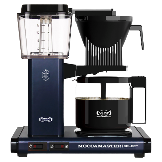 MOCCAMASTER Filterkaffeemaschine - 1,25 l - KBG Select Midnight Blue by Moccamaster Deutschland